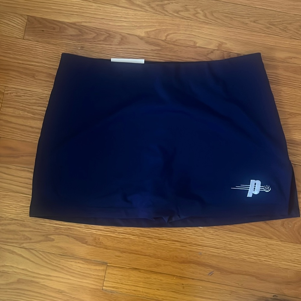 Prince Pickleball Women's Mid-rise Mini Slit Skort Embroidered
